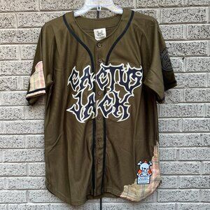 Brand X Cactus Jack Baseball Jersey NWT XL